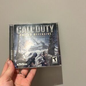 Call of Duty United Offensive Expansion Pack by Activision - Black and Gray